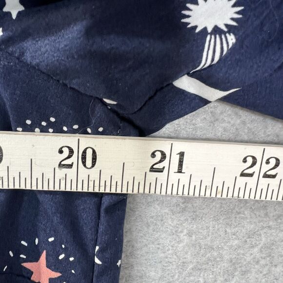 Boden Womens Classic Shirt Size 12r Shooting Star Button-Down Long Sleeve Navy - Picture 11 of 15